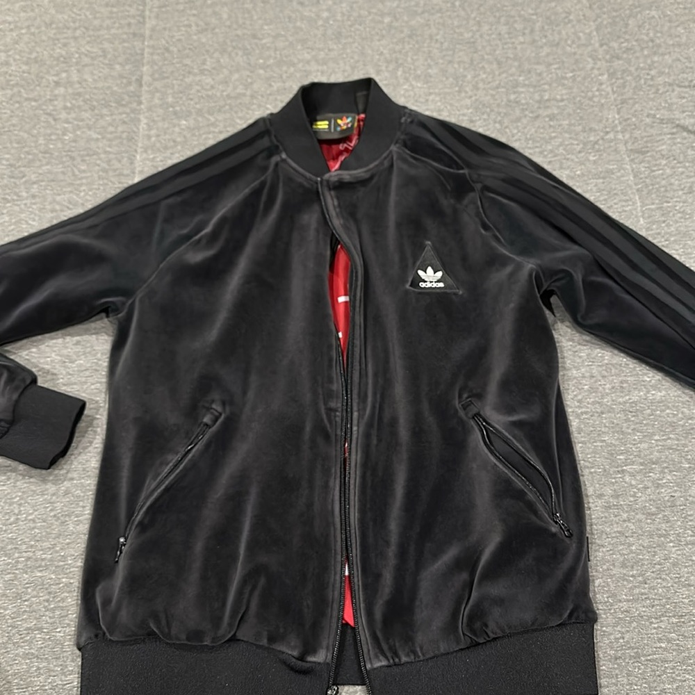 Adidas Collab, with Pharrell Williams zip up jacket